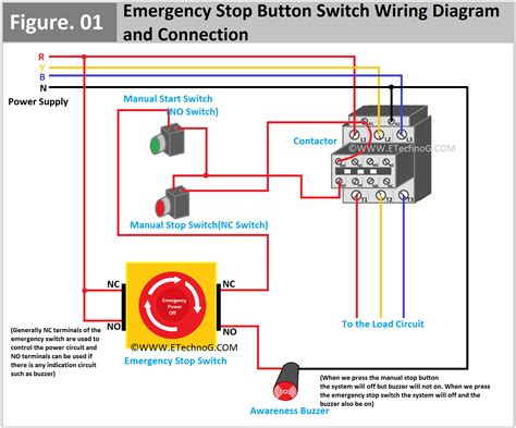 shut off switch wiring diagram